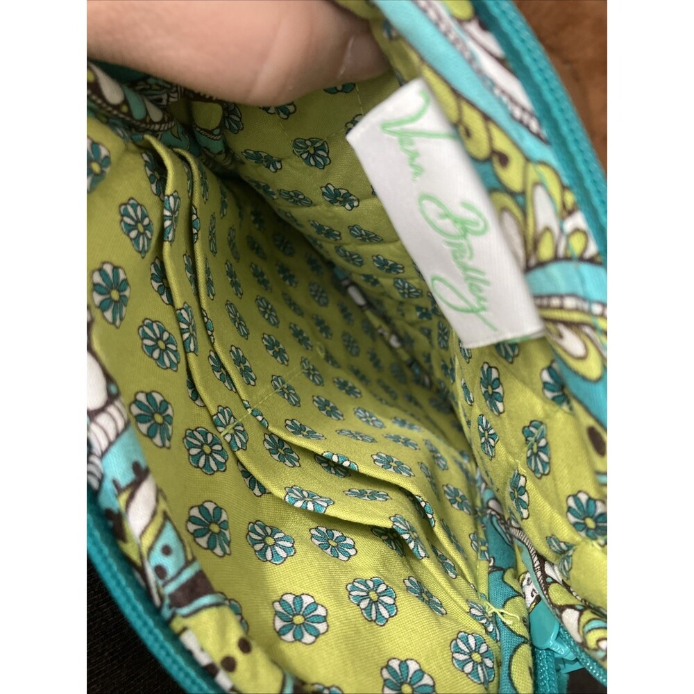 VERA BRADLEY Crossbody Shoulder Bag - Peacock - New W/out Tags - Picture 6 of 8